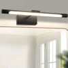 NETTLIFE Lampe à miroir LED salle de bain 6W blanc neutre 4000K pinçable Applique murale chrome