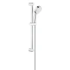 New Tempesta Cosmopolitan 100 ensemble de douche 2 jets + mitigeur monocommande, clapet anti-retour, chrome (23354000-26076002)