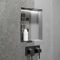 Niche de douche à carreler - format intérieur 40 x 30 cm - 9 cm de profondeur