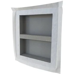 Niche de douche à carreler - format intérieur 40 x 20 cm - 9 cm de profondeur