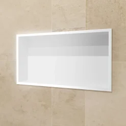 Niche de Douche Mural 63 x 33 cm - Rangement Salle de Bain en finition Blanc Satiné - PACIFIC