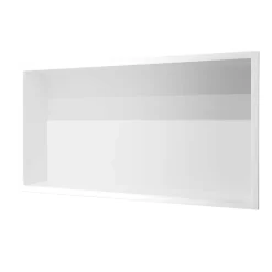 Niche de Douche Mural 63 x 33 cm - Rangement Salle de Bain en finition Blanc Satiné - PACIFIC