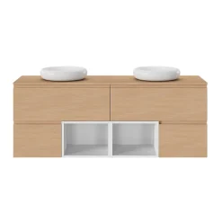 Niche l.40 x H.30 x P.45 cm blanc mat Kentia