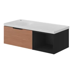 Niche l.40 x H.30 x P.45 cm blanc mat Kentia
