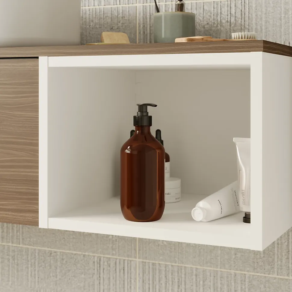 Niche l.40 x H.30 x P.45 cm blanc mat Kentia