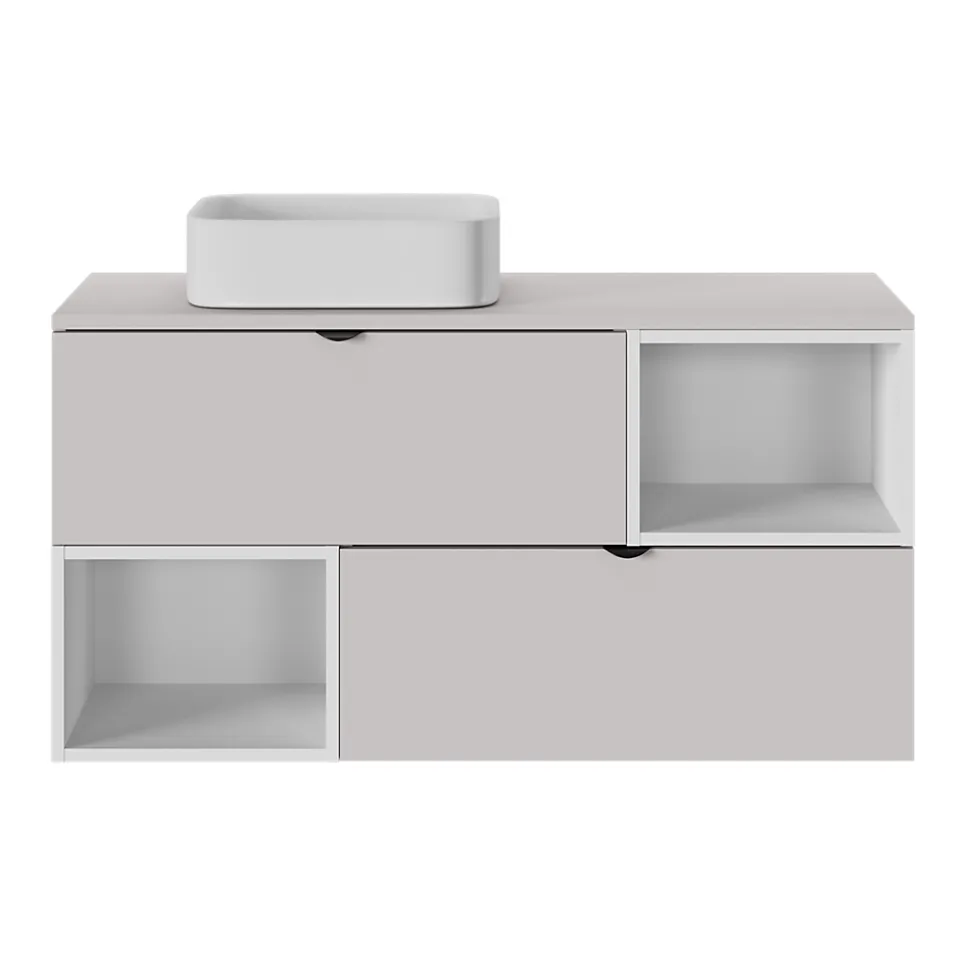 Niche l.40 x H.30 x P.45 cm blanc mat Kentia
