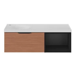 Niche l.40 x H.30 x P.45 cm blanc mat Kentia
