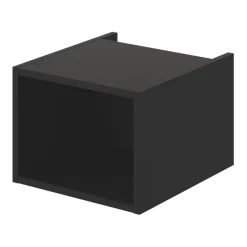 Niche l.40 x H.30 x P.45 cm noir mat Kentia