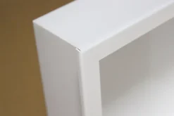 Niche murale de douche, étagère encastrable douche acier inox - 30x30x10cm - BS303010 Blanc
