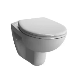 Normus WC suspendu sans bride avec abattant frein de chute, Blanc (7855-003-6169)