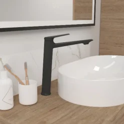 Ondée - Mitigeur lavabo Taille L ARIANE noir