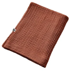 OUREA - Serviette de Bain 90x150cm Gaze de Coton Terracotta