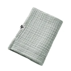 OUREA - Serviette de Toilette 50x90cm Gaze de Coton Eucalyptus