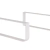 Pack 2 supports porte-serviettes pour plan de toilette T-BATH - blanc mat