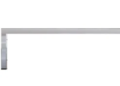 Pack 3 supports équerres pour plan de toilette T-BATH - chromé brillant