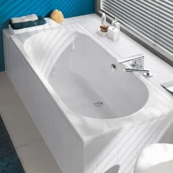 Pack baignoire 160 x 70 VILLEROY ET BOCH O Novo avec pieds et robinet