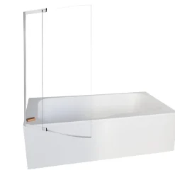 Pack baignoire bain douche 160 x 85 JACOB DELAFON Malice version gauche + tablier en niche + pare bain