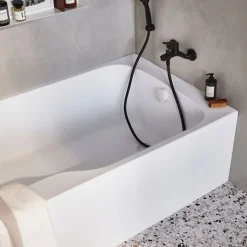 Pack baignoire bain douche 170 x 90 JACOB DELAFON Malice version droite + tablier en niche