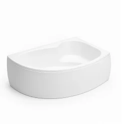 Pack baignoire d'angle 150 x 100 cm JACOB DELAFON Micromega Duo version droite + tablier de baignoire