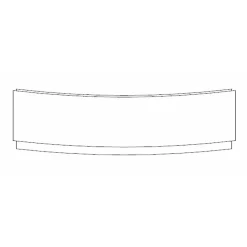Pack baignoire d'angle 140x140 POP avec tablier