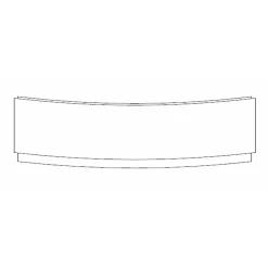 Pack baignoire POP asymétrique 160x100 angle à gauche avec tablier