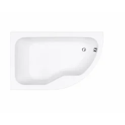 Pack baignoire POP asymétrique 160x100 angle à gauche avec tablier