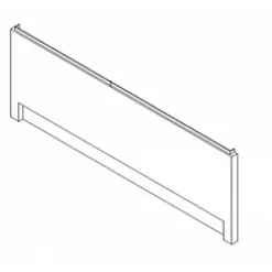 Pack Baignoire POP 170x75 avec tablier façade et retour