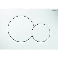 Pack complet WC Geberit UP320 + Cuvette ACANTO TurboFlush + Plaque Blanche