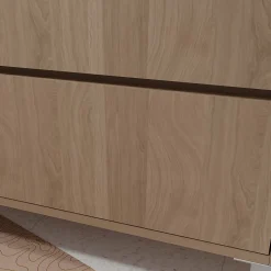 Pack Meuble Salle de Bains 80 cm Chêne Clair, 3 tiroirs avec Vasque Céramique - XENOS