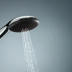 Pack mitigeur douche mécanique GROHE Start 2021 + ensemble de douche 2 jets GROHE Vitalio Start avec barre chromé