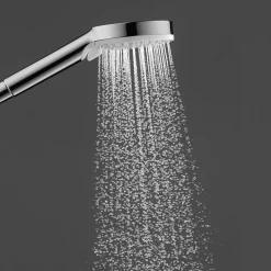 Pack mitigeur douche thermostatique HANSGROHE Ecostat 1001 CL + Barre et pommeau de douche Crometta Vario 2 jets Chromé