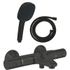 Pack mitigeur Thermostatique bain douche GROHE Precision Start + Douchette 2 jets Vitalio Comfort 110 et flexible