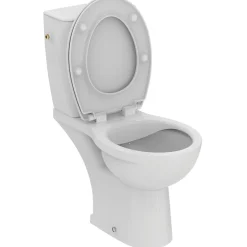 Pack WC à poser en céramique et thermodur, sortie horizontale, Ideal Standard Thirso