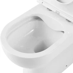 Pack WC à poser sans bride avec sortie horizontale GoodHome Cavally NF
