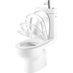Pack WC à poser sans bride + lave-mains sortie horizontale GoodHome Cavally