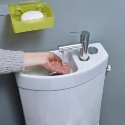 Pack WC à poser sans bride + lave-mains sortie horizontale GoodHome Cavally
