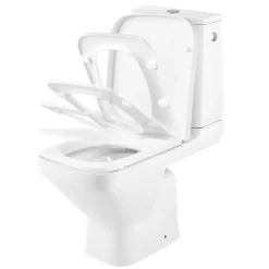 Pack WC à poser sans bride avec sortie horizontale GoodHome Teesta