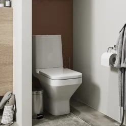 Pack WC à poser sans bride avec sortie horizontale GoodHome Teesta