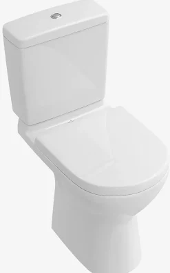Pack WC à poser sans bride sortie horizontale Villeroy & Boch Direct Flush NF