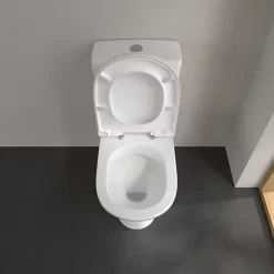 Pack WC à poser sans bride sortie horizontale Villeroy & Boch Direct Flush NF