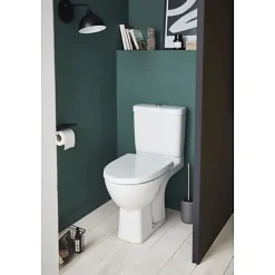 Pack WC au sol sans bride ODÉON UP sortie horizontale blanc - JACOB DELAFON - E22769-00