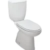 Pack WC Aveiro SANINDUSA évacuation par dessous alimentation chasse d'eau par le côté blanc