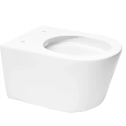 Pack WC Bâti autoportant + WC sans bride SAT Brevis + Abattant ultra-fin softclose + Plaque chrome