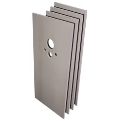 Pack WC Bâti-support + WC SAT Infinitio sans bride, fixation invisible + Plaque chrome + Set d'habillage