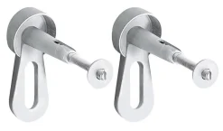 Pack WC Bâti-support + WC sans bride Infinitio Design + Abattant softclose + Plaque chrome