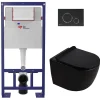 Pack WC bâti-support + WC suspendu sans bride Ceramia PixL avec abattant SoftClose + plaque (STCEPXBMT02-FR)