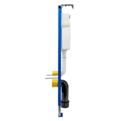 Pack WC bâti-support + WC suspendu sans bride Swiss Aqua Technologies avec abattant SoftClose + plaque (ROSTINFBMR02-FR)
