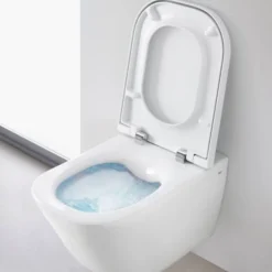 Pack WC bâti-support autoportant Rapid SL + WC suspendu Roca avec abattant SoftClose + plaque chrome (GRRROGAWR03-U)