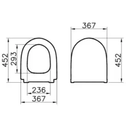 Pack WC Bâti-support Rapid SL + WC sans bride avec fonction bidet thermostatique + Plaque chrome