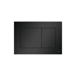 Pack WC Bâti-support TECEbase + WC Rolo blanc + tapis d'isolation acoustique + plaque noir
